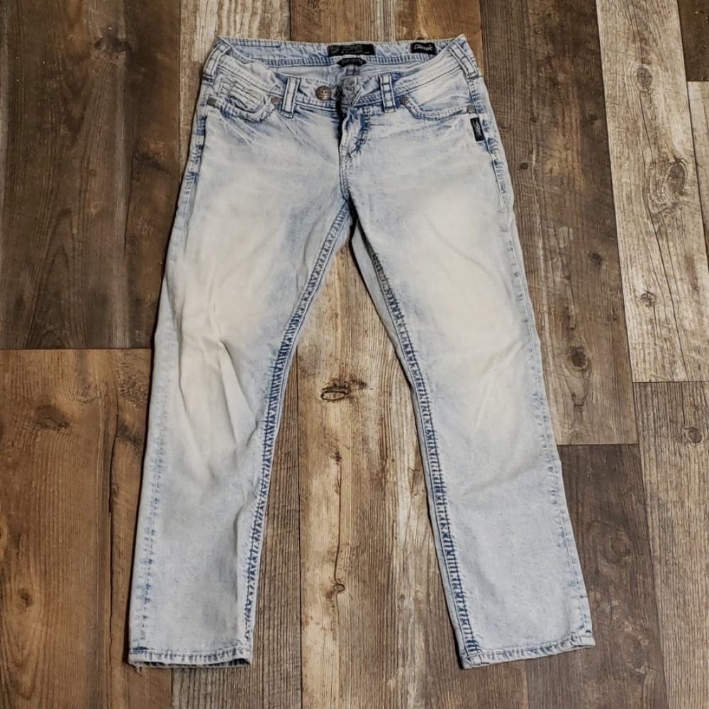 Silver Capris